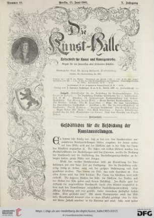 Nummer 18 (15. Juni 1905)