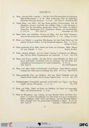 Dosen (Nr. 42-147)