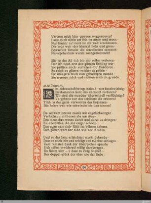 Trilogie der Leidenschaft: Aussöhnung