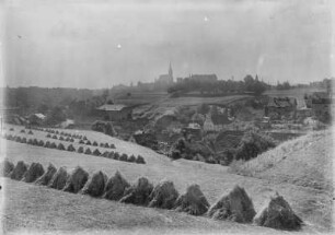 Bautzen. Stadtansicht von Norden