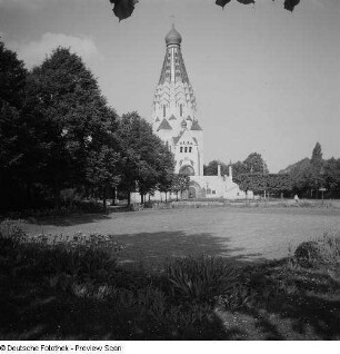 Außenansicht der Russischen Gedächtniskirche