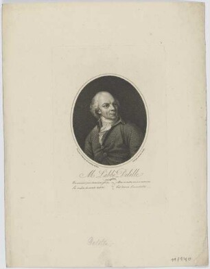 Bildnis des L'abbé Delille
