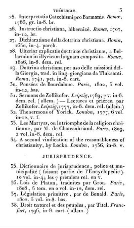 Jurisprudence.
