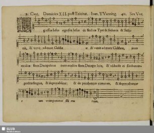 40. Egressus Jesus de finibus
