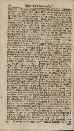 Epistel am 1. Sonnt. in der Fasten, 2. Cor. 6, 1-10.