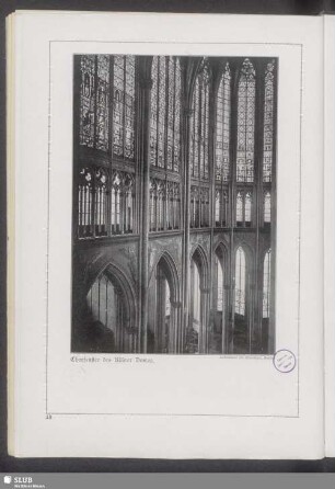 Chorfenster des Kölner Domes