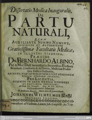 De partu naturali