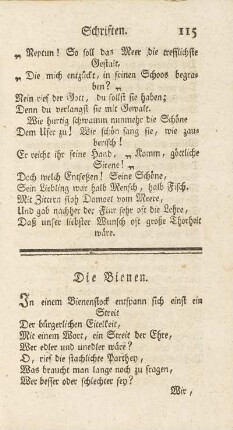 Die Bienen