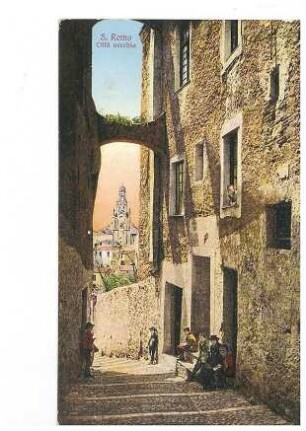 Città vecchia in San Remo
