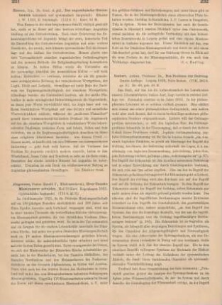232-233 [Rezension] Liebert, Arthur, Das Problem der Geltung