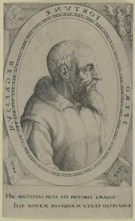 Selbstporträt des Augustin Hirschvogel