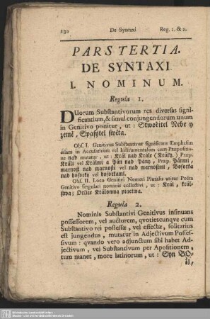 Pars Tertia. De Syntaxi