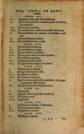 Digestorvm Sev Pandectarvm Ivris ciuilis libri quinquaginta, 3