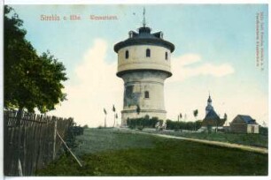 Strehla. Wasserturm