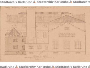 Beichel, Friedrich. Elektrizitätswerk Rheinhafen. Umbau und Erweiterung Honsellstrasse 35