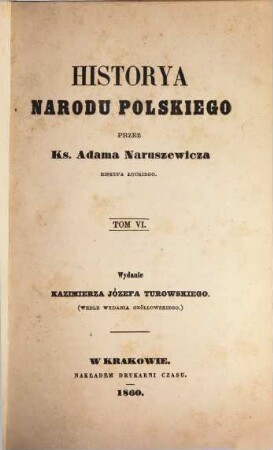Historya narodu polskiego, 6