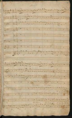 Komm herein du Gesegneter des Herrn; V (2), Coro, orch, bc