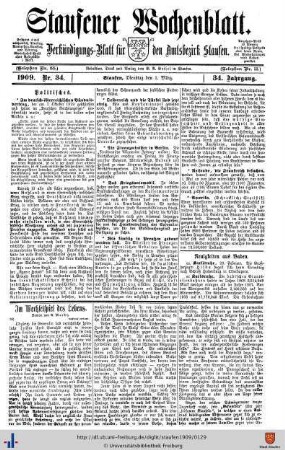 März 1909