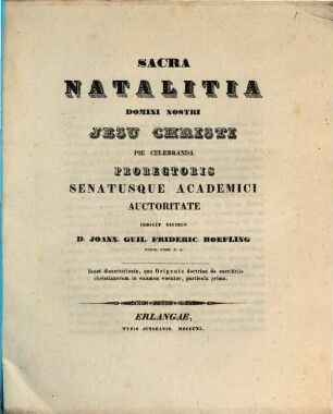 Origenis doctrinam de sacrificiis christianorum