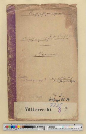 Ausführung des Friedensvertrages: Bd. 12