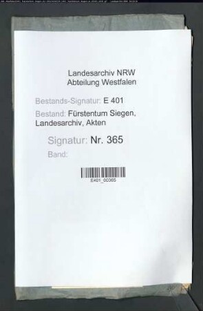 Verzeichnis der herrschaftlichen Lehngüter im Amt bzw. Gerichtsbezirk Hilchenbach