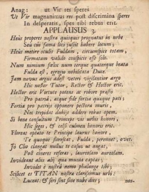 Applausus 3.