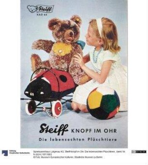 Steiff Knopf im Ohr. Die lebensechten Plüschtiere.