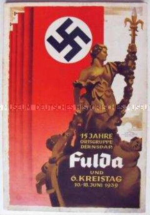 Bild-Text-Heft zum 15jährigen Bestehen der NSDAP-Ortsgruppe Fulda