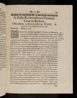 471-476, Concio Rustica