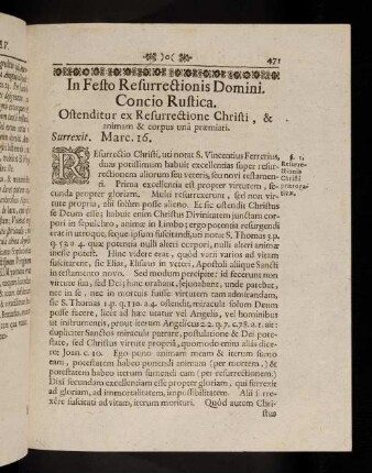 471-476, Concio Rustica
