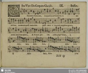IX. O sacrum convivium