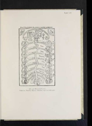 Abb. 96. Holzschnitt aus: Gafurius, Practica Musice, Mailand 1496 (zu Seite 412).