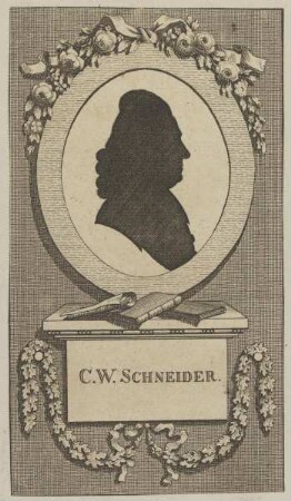Bildnis des C. W. Schneider