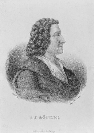 Bildnis Johann Friedrich Böttger