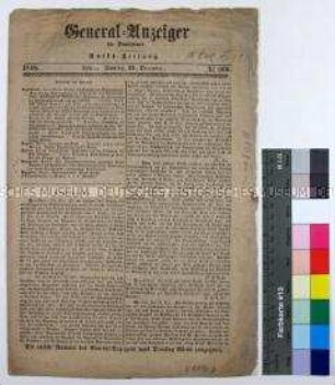 Tageszeitung General-Anzeiger für Deutschland, Nr. 360
