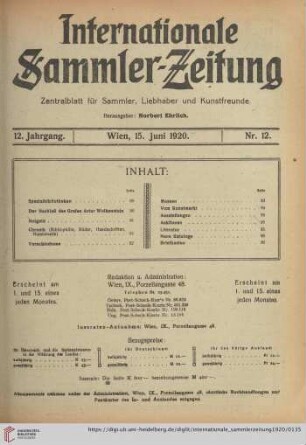Nr. 12 (15. Juni)
