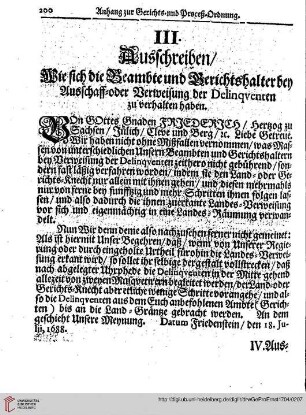 Ausschreiben / Wie sich die Beambte und ...