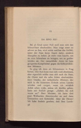 VI Da sind Sie!