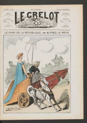 Le char de la République, par Alfred Le Petit