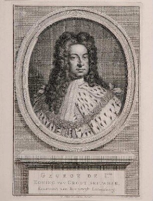 Bildnis von Georg I. (1660-1727), König von Großbritannien und Irland