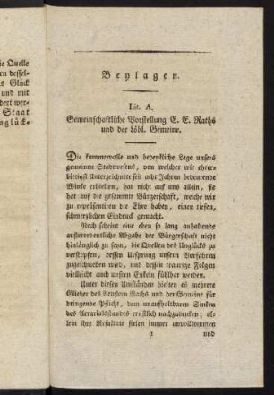 1-40, Beylagen