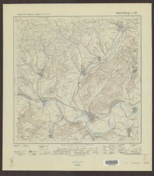 65 Hammelburg nord ; Topographische Karte von Bayern 1:25.000 [Positionsblätter]