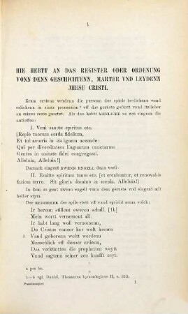 Heidelberger Passionsspiel herausgegeben von Gustav Milchsack