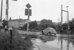 Bahnübergang Wolfartsweierer Straße