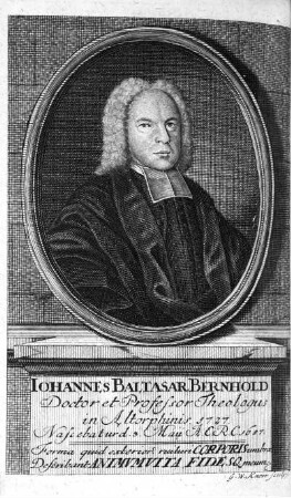 Iohannes Baltasar Bernhold.