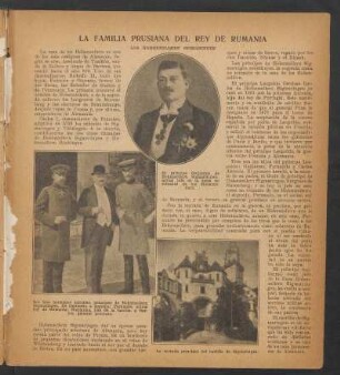 La familia prusiana del rey de Rumania - Los Hohenzollern Sigmaringen