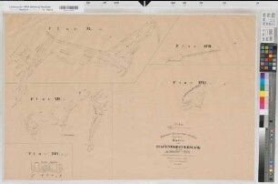 Rheine l.d.Ems (Rheine), Teilung der Hauenhorster Mark, Brouillonkarte Bl.2