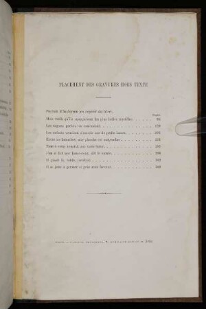 Placement Des Gravures Hors Texte