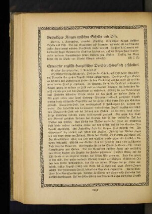 Erneuter englisch=französischer Durchbruchsversuch gescheitert.