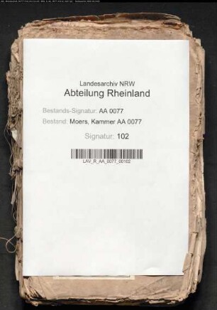 Retablissementwesen in den Städten Moers und Krefeld
